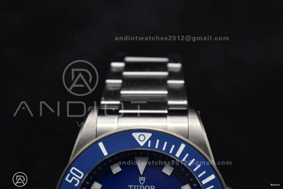 ZF Blue Best V5 A2824 1:1 Bracelet Pelagos Edition on Titanium 1113